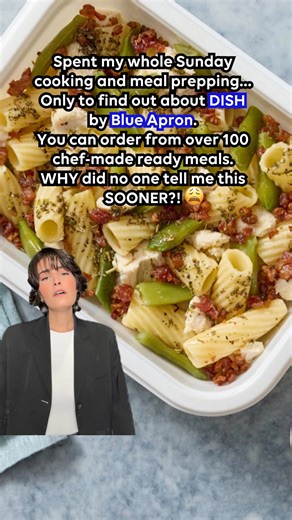 24K views | Say Goodbye to Meal Prep Stress! Introducing DISH by Blue Apron: No artificial colors or flavors, just delicious & nutritious pre-made meals. Get 20% off your first 2 orders - no subscription needed! Ready to taste the difference? Shop now and start cooking! | Blue Apron | Facebook