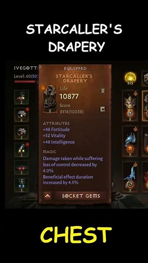 Wizard Farming Build Diablo Immortal - #Shorts