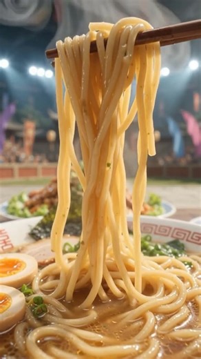 POV: Your Dragon Ball Z Training Feast Is Ready 🔥🍜 #DragonBallZ #AnimeFood #FoodPOV #Shorts