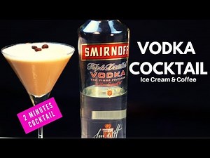 Two Minutes Cocktail | Vodka Cocktail | Coffee Martini | Cocktail with Smirnoff | Dada Bartender