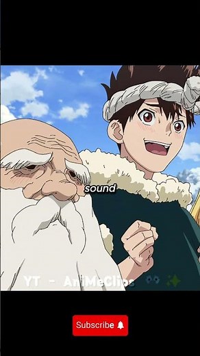 Senku found recordings from the past...