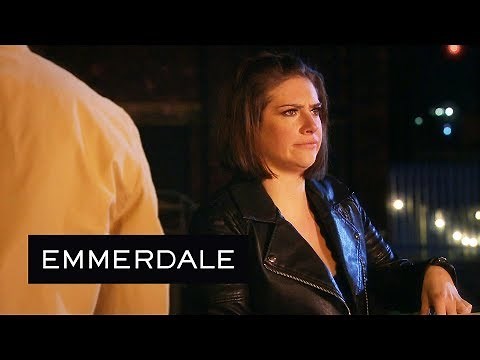 Emmerdale - Lee Saves Victoria from Unwanted Attention