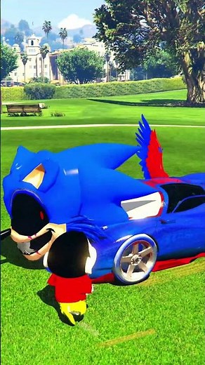 GTA V : LITTLE SINGAM TURNS TOY CAR TO REAL CAR IN GTA 5 ! #gta #shorts #viral #gta #gta5