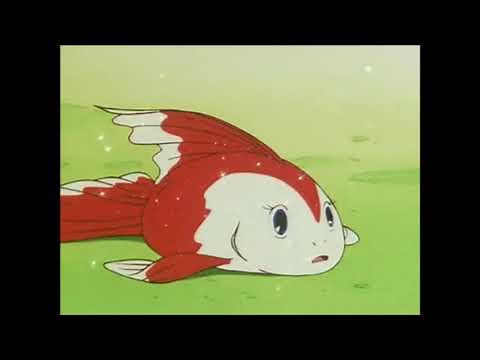 Himitsu no Akko chan - Atsuko Kagami transforms into Fish