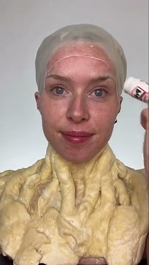 Mr blue sky GROOT makeup look! Guardians of the galaxy!