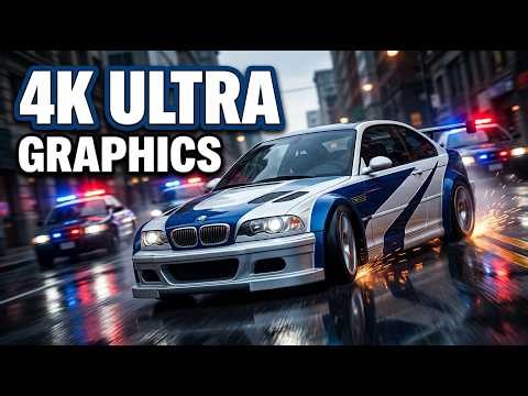 🔴 LIVE | NFSMW 4K Ultra Graphics Gameplay | Next-Gen Mod