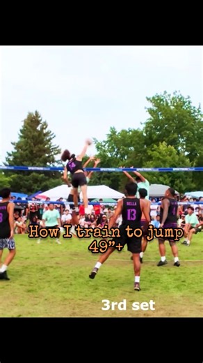 Workout to jump higher as a volleyball player😈 This workout is specific to me and where Im at with training so take it with a grain of salt. #volei #volleyball #bounce #vertical #plyometricstraining