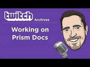 Working on Prism Documentation