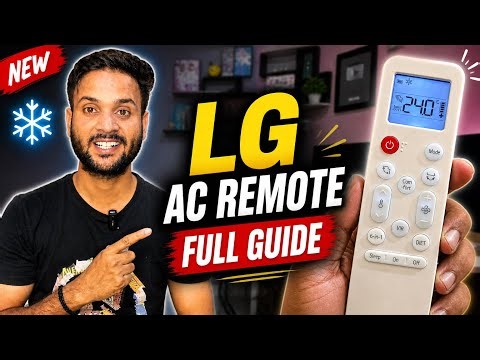 New Lg ac remote control 2026 | lg ac remote control guide