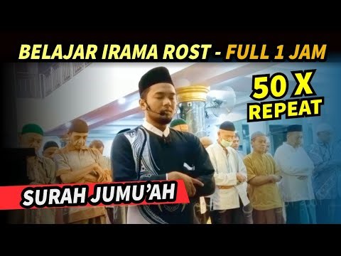 IRAMA ROST MERDU! SURAH AL JUMUAH 50 KALI PENGULANGAN - Shidqi Abu Usamah