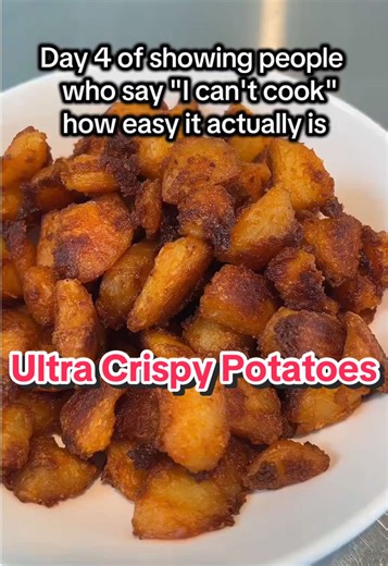 Ultra Crispy Potatoes: Easy Oven-Baked Cubes