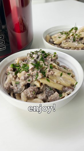 100K views · 372 reactions | Short on time? Check this out!  David Venable QVC's classic & delicious Pressure Cooker Beef Stroganoff can be made in only 1️⃣5️⃣ minutes! Need to know how? Find what you need for the full recipe, here: https://qvc.co/PCbeefstroganoff Pssst... the secret is the pressure cooker: https://qvc.co/pressurecookerFB | QVC | Facebook