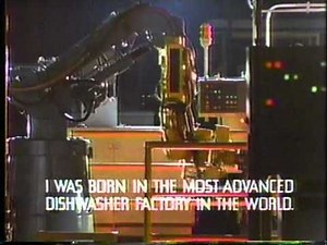 GE Dishwasher Spot circa 1983