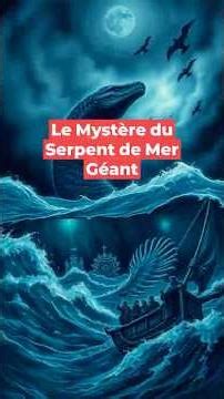 Do you believe in the Giant Sea Serpent? 🐍 What secrets does the ocean hold?