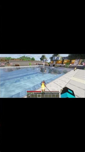 My Pool Build is Finally Complete With PERFECT Water!🎉 (MatLandia 88) #Minecraft