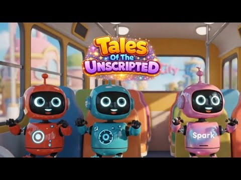 🚌 My Yellow Bus | Robot Kids 🤖 | Futuristic Kids Song | Cocomelon-Style