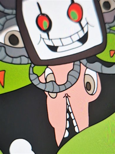 Ahhh, Omega Flowey. Sweet, sweet horrific memories. I used to be terrified of this thing when I was younger #floweyundertale #flowey #undertale #omegaflowey