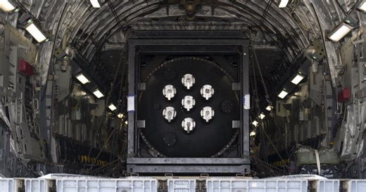 World-first nuclear reactor delivery by US Air Force