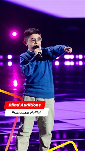 Mano sul cuore e si canta questa HIT i n c r e d i b i l e 🫵 Francesco canta "T’appartengo” di Ambra Angiolini | #TheVoiceKidsIT Blind Auditions | The Voice of Italy