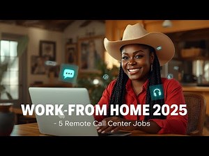 Work From Home 2025: 5 Remote Call Center Jobs With Amazon, Netflix & Spotify”