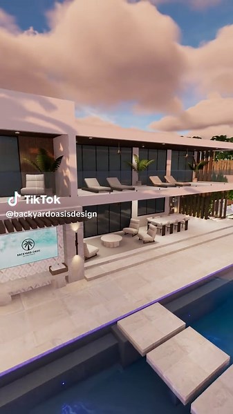 Luxury isn’t a place, it’s a vibe—and this backyard spa has entered the chat. 💫 #LuxuryHomes #BackyardGoals #BackyardDesign #BackyardDesigner #LuxuryLifestyle #OutdoorLiving #PoolDesign #PoolSide #BackyardOasisDesign #CustomBackyardDesign