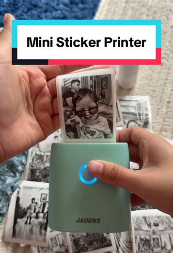 Create Stickers with Your Phone Using a Mini Printer