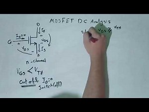 mosfet dc analysis بالعربي | م/ محمود غالي | هندسة الزقازيق