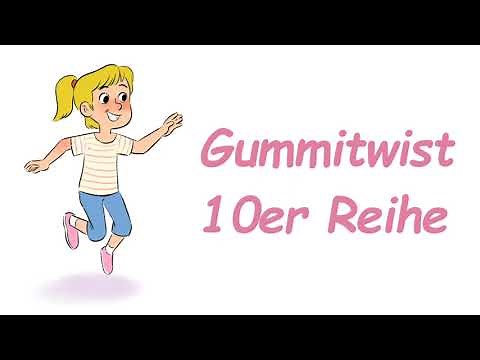 Gummitwist Kinder - Anleitung für Bonus - Spiele: 10er Reihe