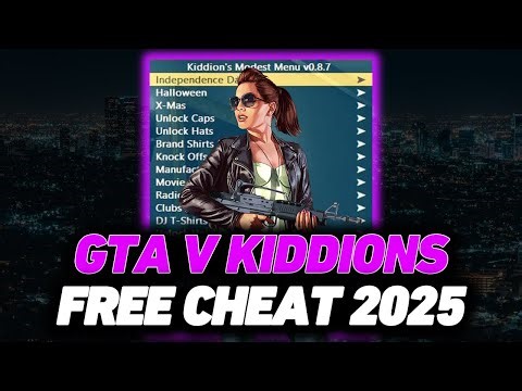 Best GTA 5 Mod Menu 2025 - Kiddions Menu Mod | Supported Online