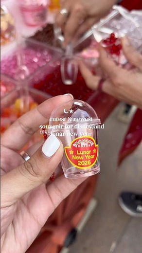 diy boba keychains from kawaii slime co for disney lny ❤️🧋 #disney #disneyland #disneyparks