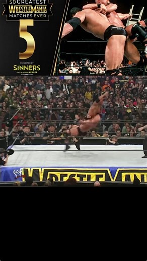 The Rock vs. Stone Cold at WrestleMania X-Seven