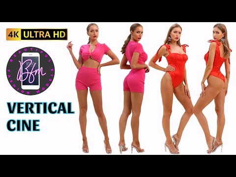 4K Vertical Cine • Exotic Beauty modeling various outfits | Rewind It