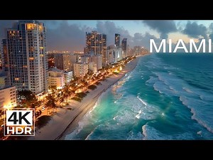 Miami City Aerial | 4K Ultra HD HDR 60FPS Dolby Vision