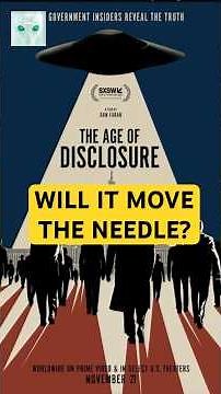 Age of Disclosure Drops Tomorrow — Will It Change Anything?
