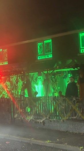 Ghosts, witches, ghouls and bones — all in the name of a good cause. As the spooky season reaches its peak and Halloween night creeps ever closer, households across Northern Ireland are transforming their homes with eerie, elaborate exhibits — and many are doing it to raise money for charity. https://tinyurl.com/27397j3h | Belfast Telegraph