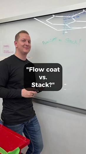 Flow Coating vs Stacking Clear Coats Explained