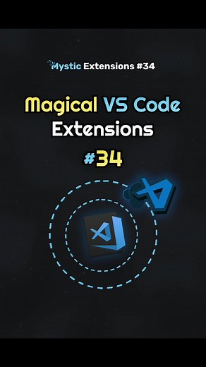 Magical VS Code Extensions 🎩🪄 #html #htmltricks #programming #programmingtips #coding #codinghacks #vscode #vscodeextension #fyp #viral #vscodetips