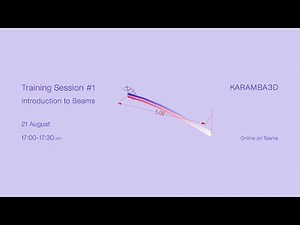 Karamba 3D TidBits #50 - Introduction to Beams