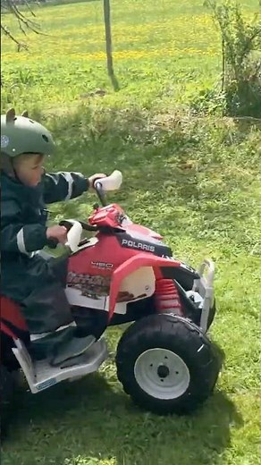 500w motor converted peg perego Polaris ATV