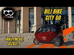 Bili Bike City Go - trójkołowy skuter elektryczny. Jak tym się jeździ ? I Rozmowa w trakcie jazdy