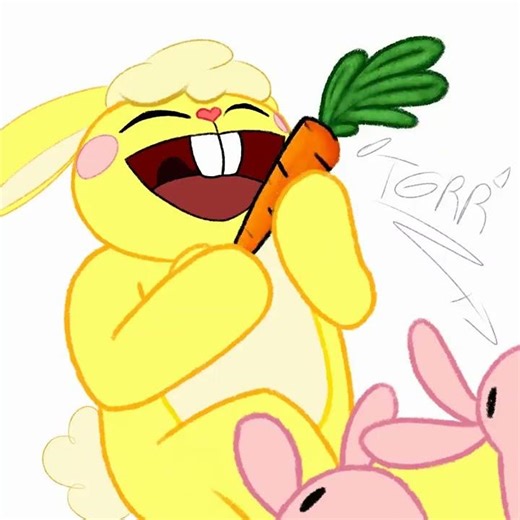 Cuddles - Happy Tree friends #art #ibispaintx #happytreefriends #htf #cuddleshtf #htf2026