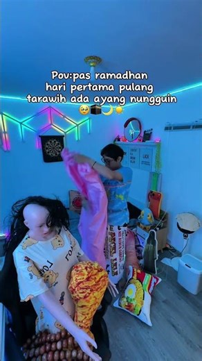 first day home from tarawih prayers