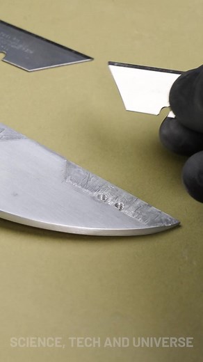 416K views · 105 reactions | Super Sharp Razor Knife | Science, Tech and Universe | Facebook