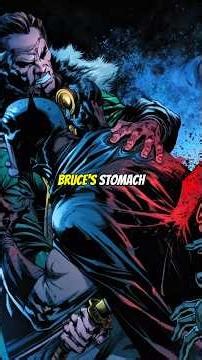 Ra's al ghul kills batman #batman #rasalghul #dccomics #comics