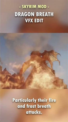 Skyrim's Dragon Breaths look NEXT GEN in 2026! 🐉
