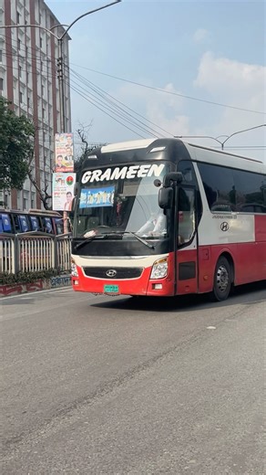 Grameen Hyundai bus relax ride ❤️￼ #shorts #shortvideo