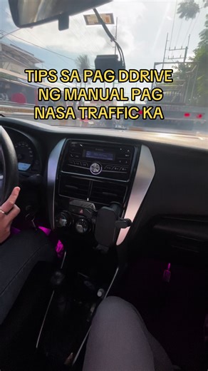 TIPS SA PAG DDRIVE NG MANUAL PAG NASA TRAFFIC KA #drivinglessons #drivingtips