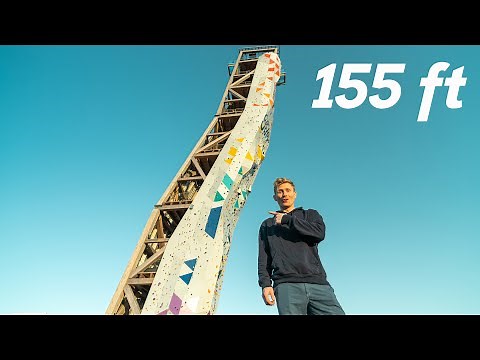I tried the Worlds TALLEST Climbing Tower