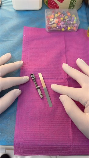 Dr. Taher Elalem | Restorative Dentist 📸 on Instagram: "How to Use the Tofflemire Matrix Band #Tofflemire #MatrixBand #DentalTips #TofflemireBand #DentalHack #RestorativeDentistry #ClassII #DentalTools #DentistLife #DentalReels"