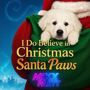 I Do Believe In Christmas Santa Paws